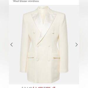 Wardrobe.NYC Gorgeous Wool Blazer Dress